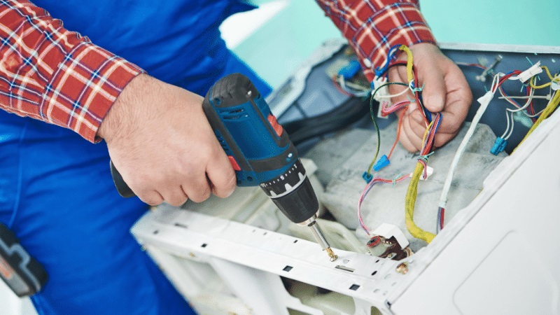 Sultangazi Termoteknik Termoteknik çamaşır makinesi kart tamiri – Su almama arızası orijinal parça ile giderildi. - Teknik servis örneği